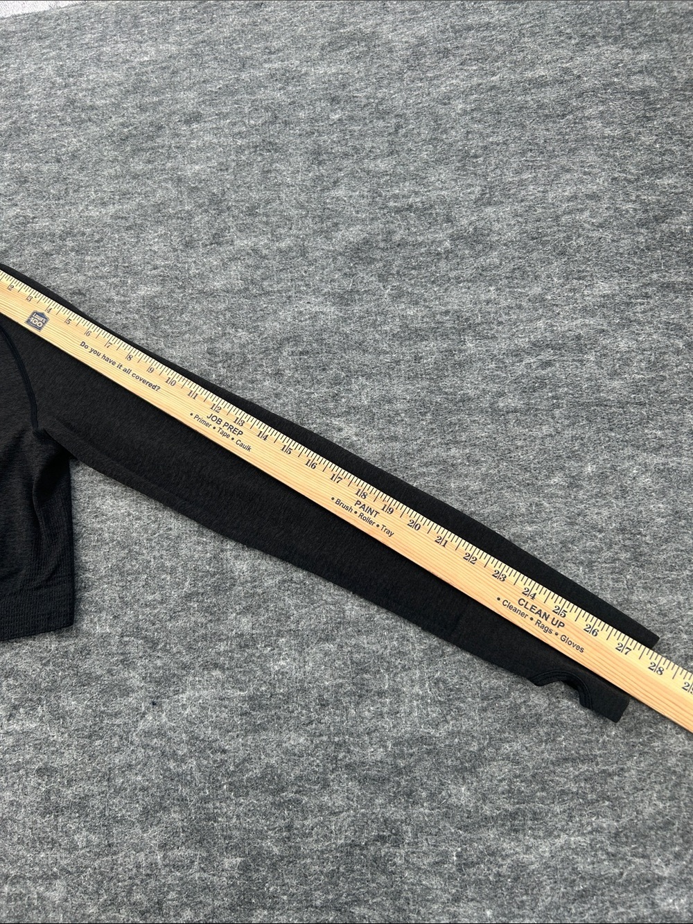 Gymshark Women's Black Cropped Long-Sleeve Seamless Top - Picture 7 of 8